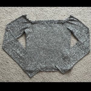hollister long sleeve tube top